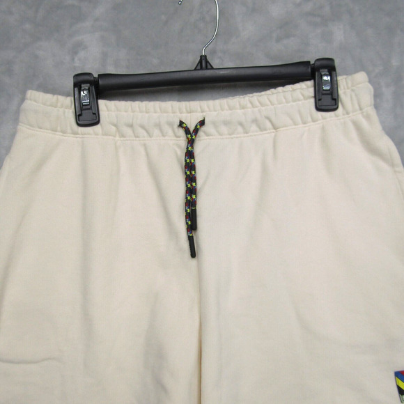 Peloton Women’s Size Large Unwind French Terry Cloth Women's Shorts Cream NWT - Picture 4 of 13